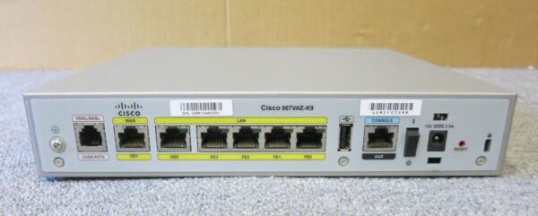 Cisco 860VAE – geïntegreerde services router - Afbeelding 2